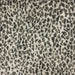 Lepard fabric in color Gray showcasing fabric animal print velvet on linen look upholstery fabric.
