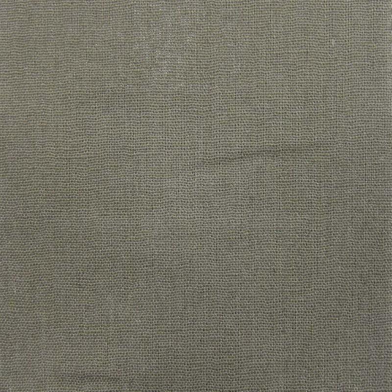 Lindsey fabric in color Gray showcasing fabric solid linen blend upholstery fabric & drapery & curtain fabric.