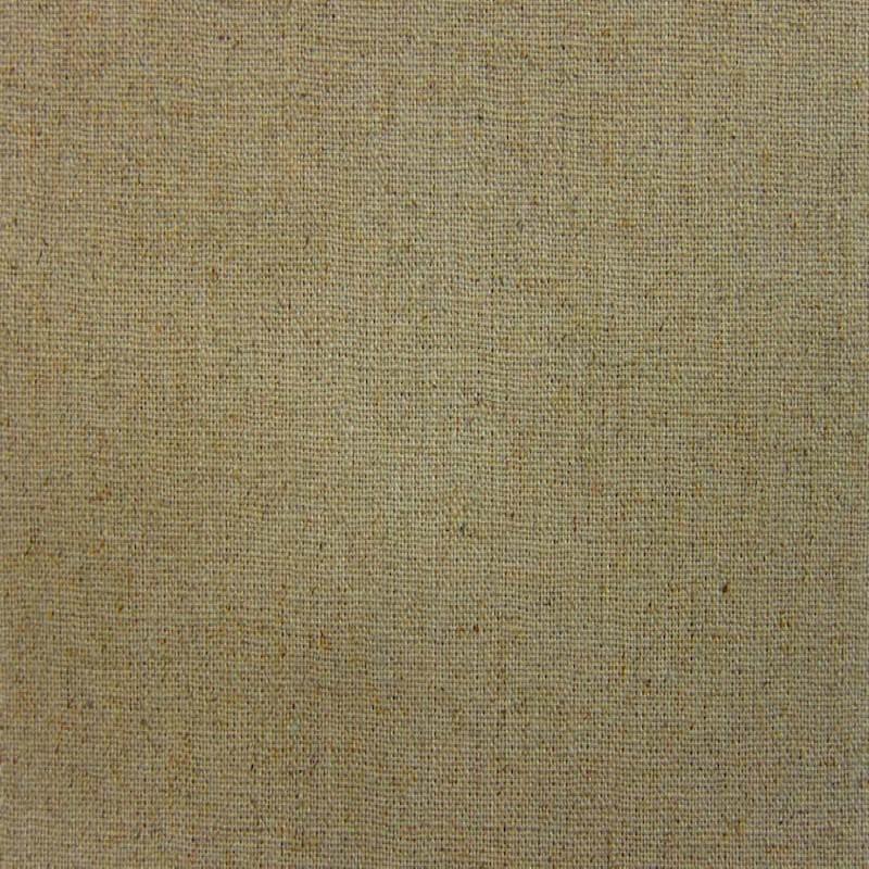Lindsey fabric in color Natural showcasing fabric solid linen blend upholstery fabric & drapery & curtain fabric.