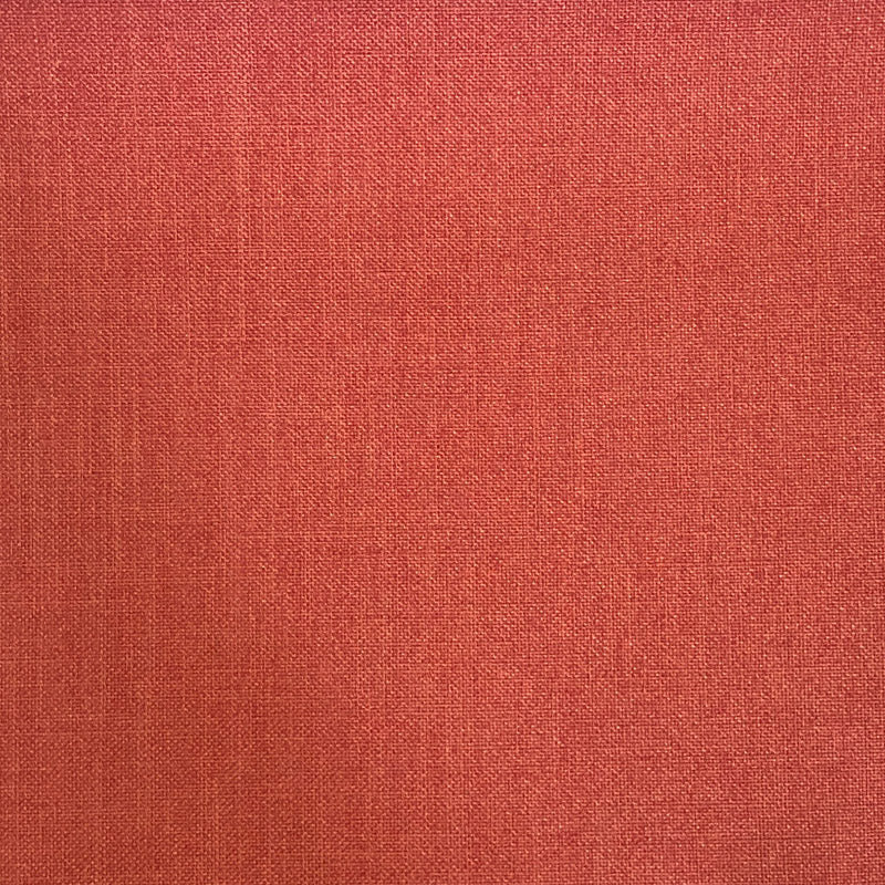 Linnea fabric in color Coral showcasing fabric solid textured w/ backing upholstery fabric & drapery & curtain fabric.