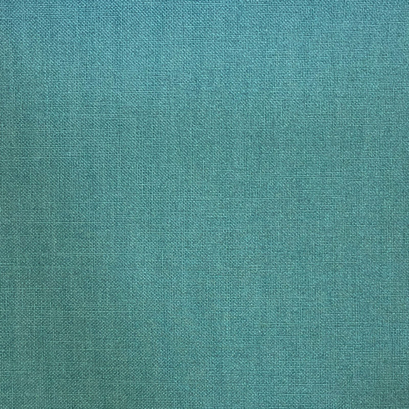 Linnea fabric in color Turquoise showcasing fabric solid textured w/ backing upholstery fabric & drapery & curtain fabric.