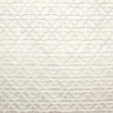Livia fabric in color Natural/Washed showcasing fabric embossed geometric design upholstery fabric & drapery & curtain fabric.
