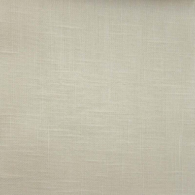 Logan fabric in color Cream showcasing fabric solid 100% linen upholstery fabric & drapery & curtain fabric.