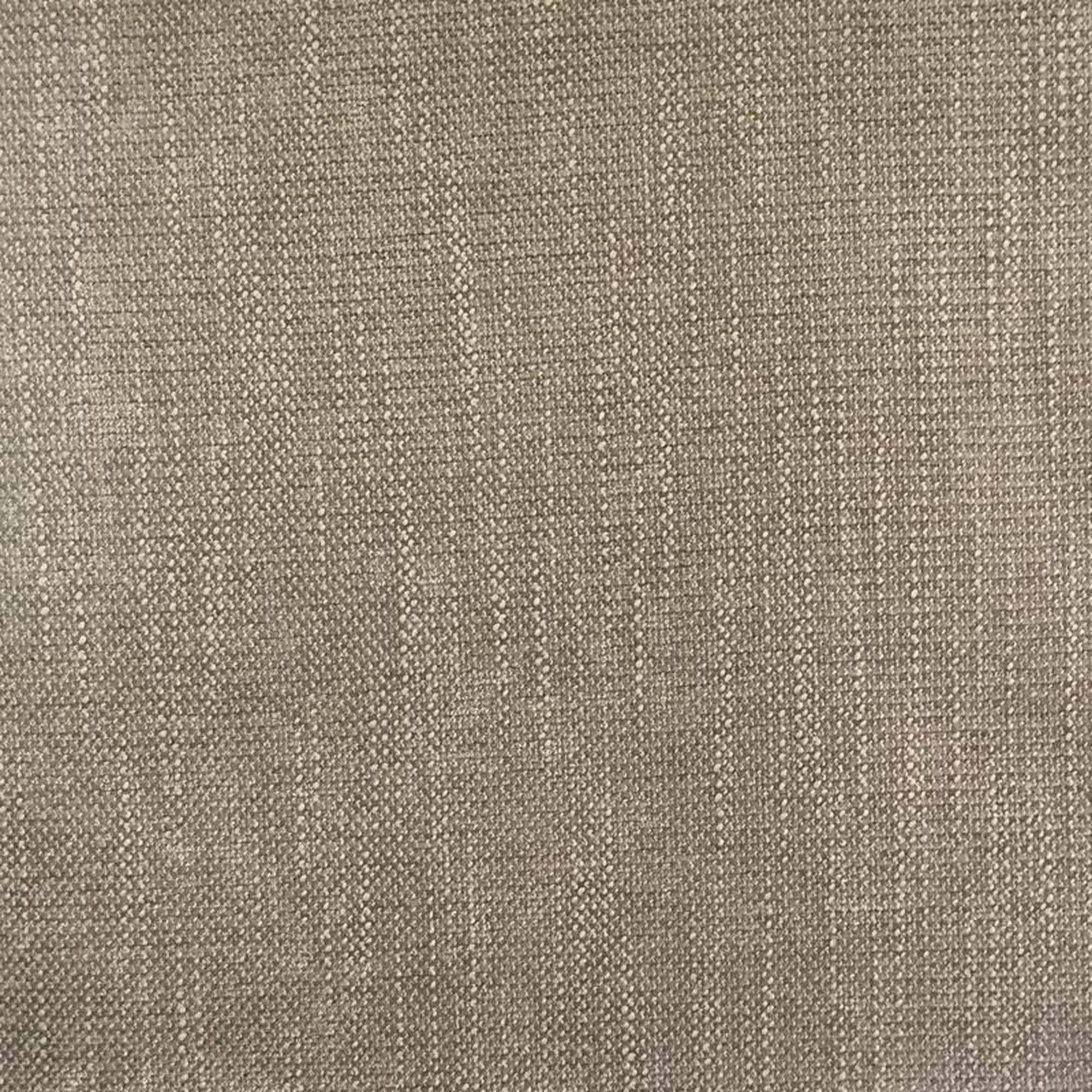 Lori fabric in color Mocha showcasing fabric solid textured linen look upholstery fabric & drapery & curtain fabric.