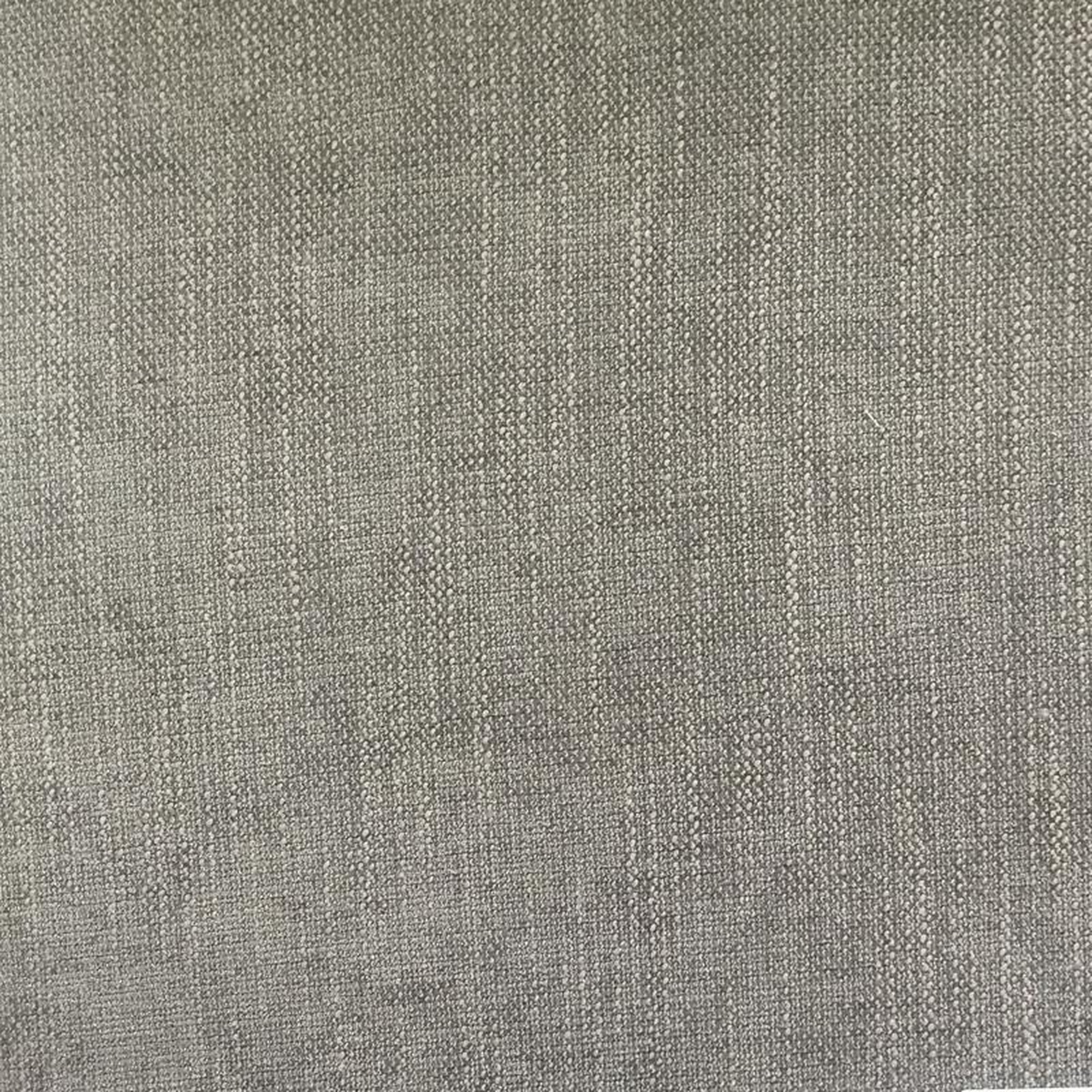 Lori fabric in color Gray showcasing fabric solid textured linen look upholstery fabric & drapery & curtain fabric.