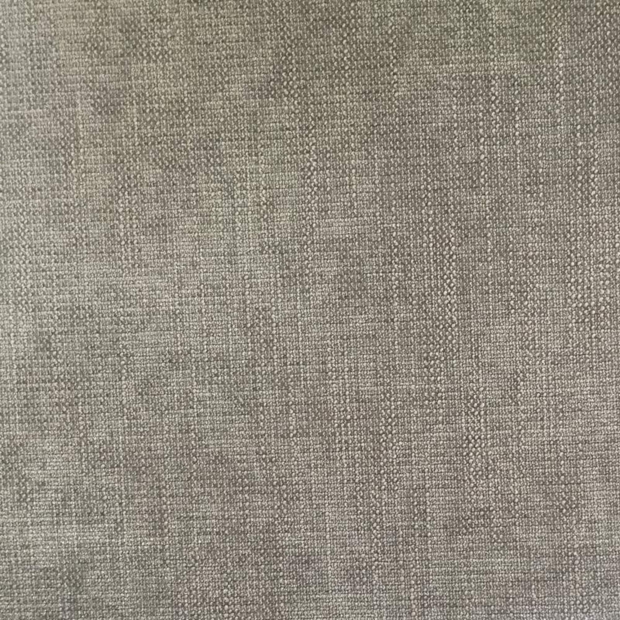 Lori fabric in color Platinum showcasing fabric solid textured linen look upholstery fabric & drapery & curtain fabric.