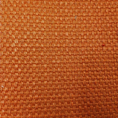 Lotus fabric in color Pumpkin showcasing fabric solid textured linen look upholstery fabric & drapery & curtain fabric.