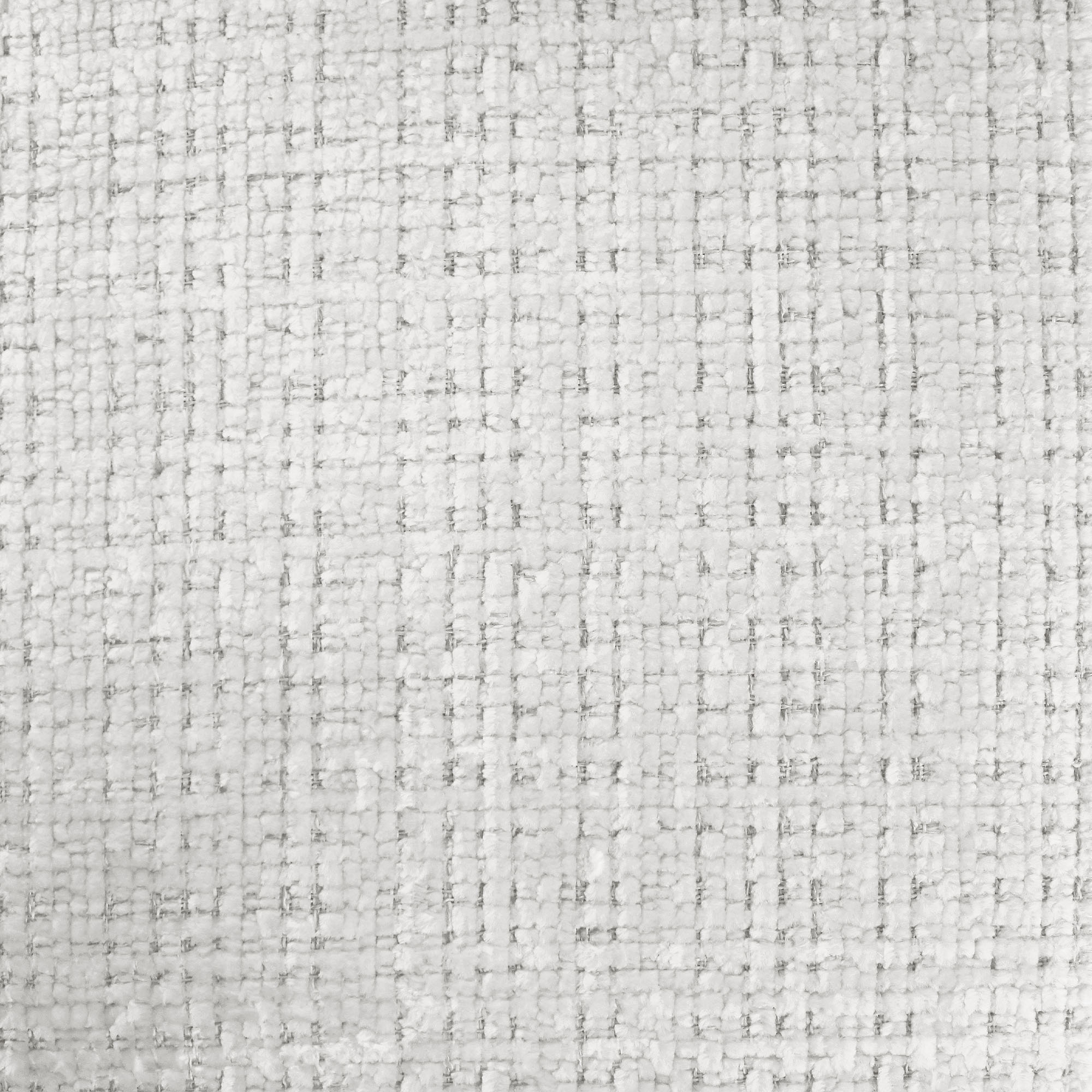 Luther fabric in color Ivory showcasing fabric solid woven chenille upholstery fabric.