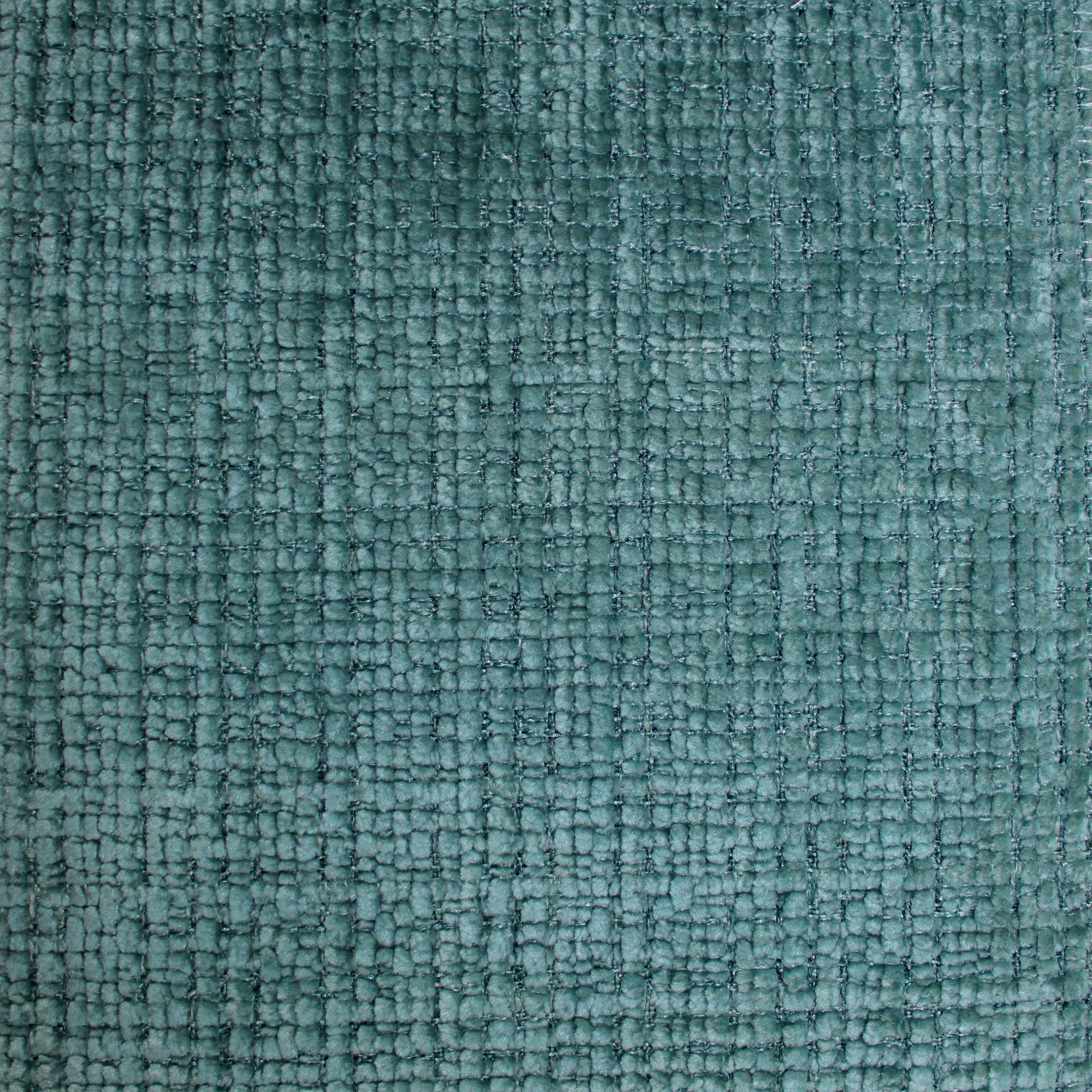 Luther fabric in color Teal showcasing fabric solid woven chenille upholstery fabric.