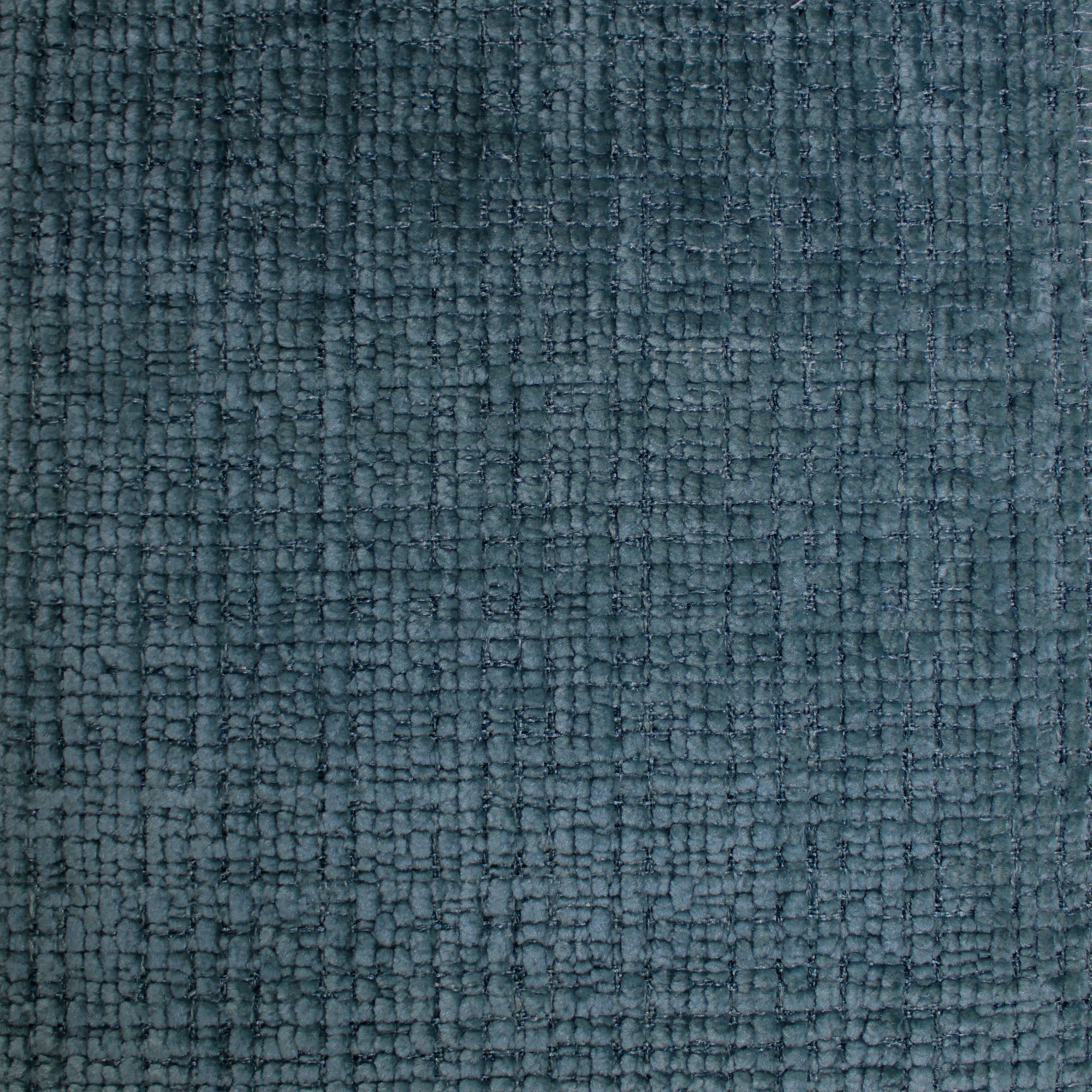 Luther fabric in color Denim showcasing fabric solid woven chenille upholstery fabric.