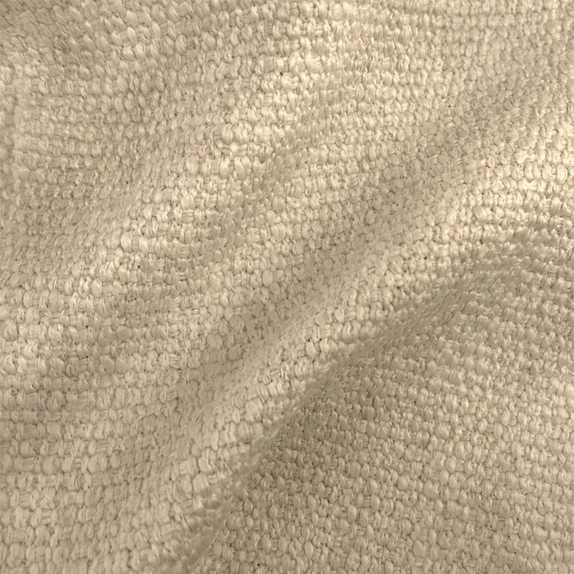Madeo fabric in color Beige showcasing fabric solid linen blend upholstery fabric.