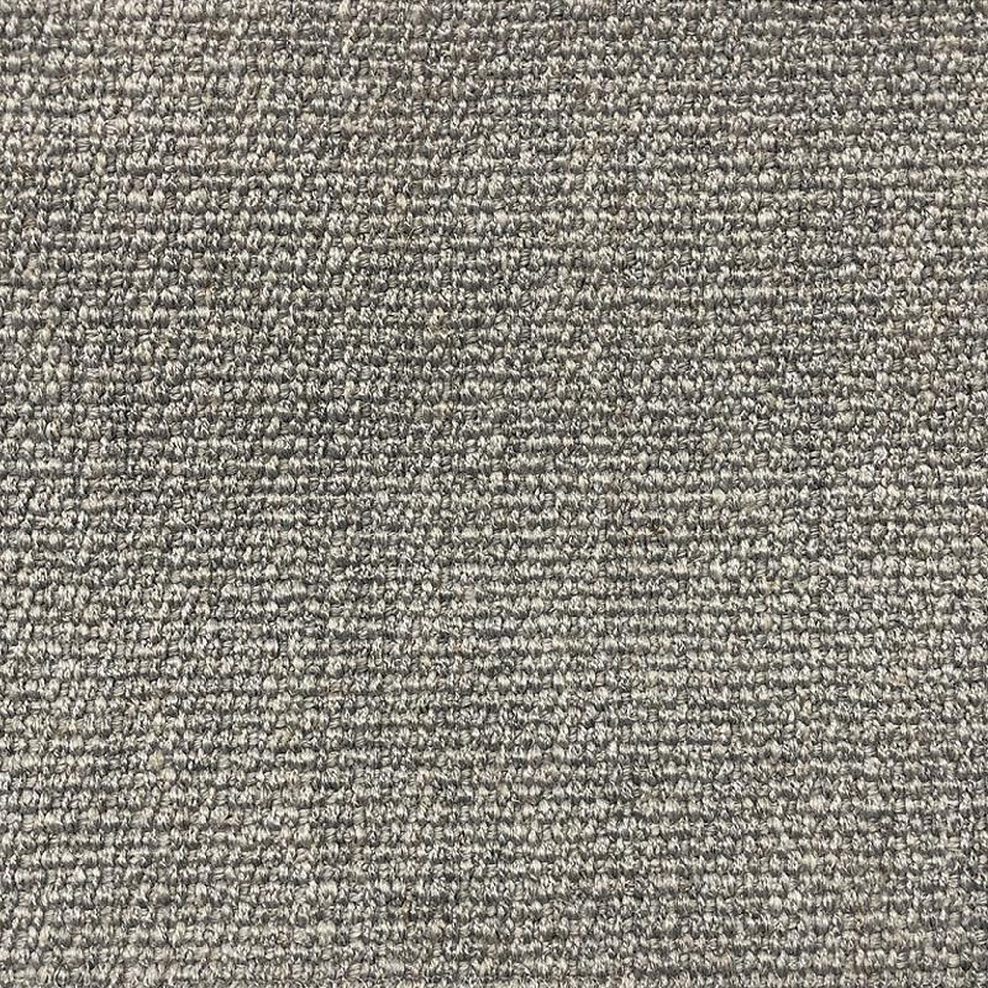 Madeo fabric in color Silver showcasing fabric solid linen blend upholstery fabric.