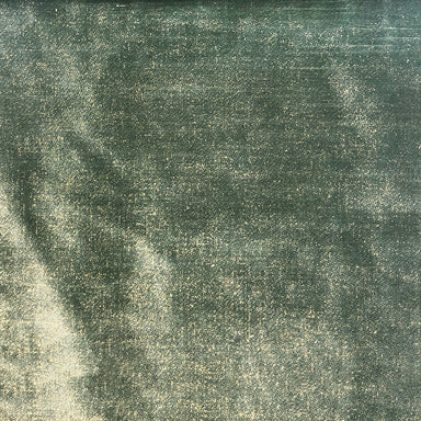 Margo fabric in color Spa showcasing fabric metallic cut velvet upholstery fabric & drapery & curtain fabric.