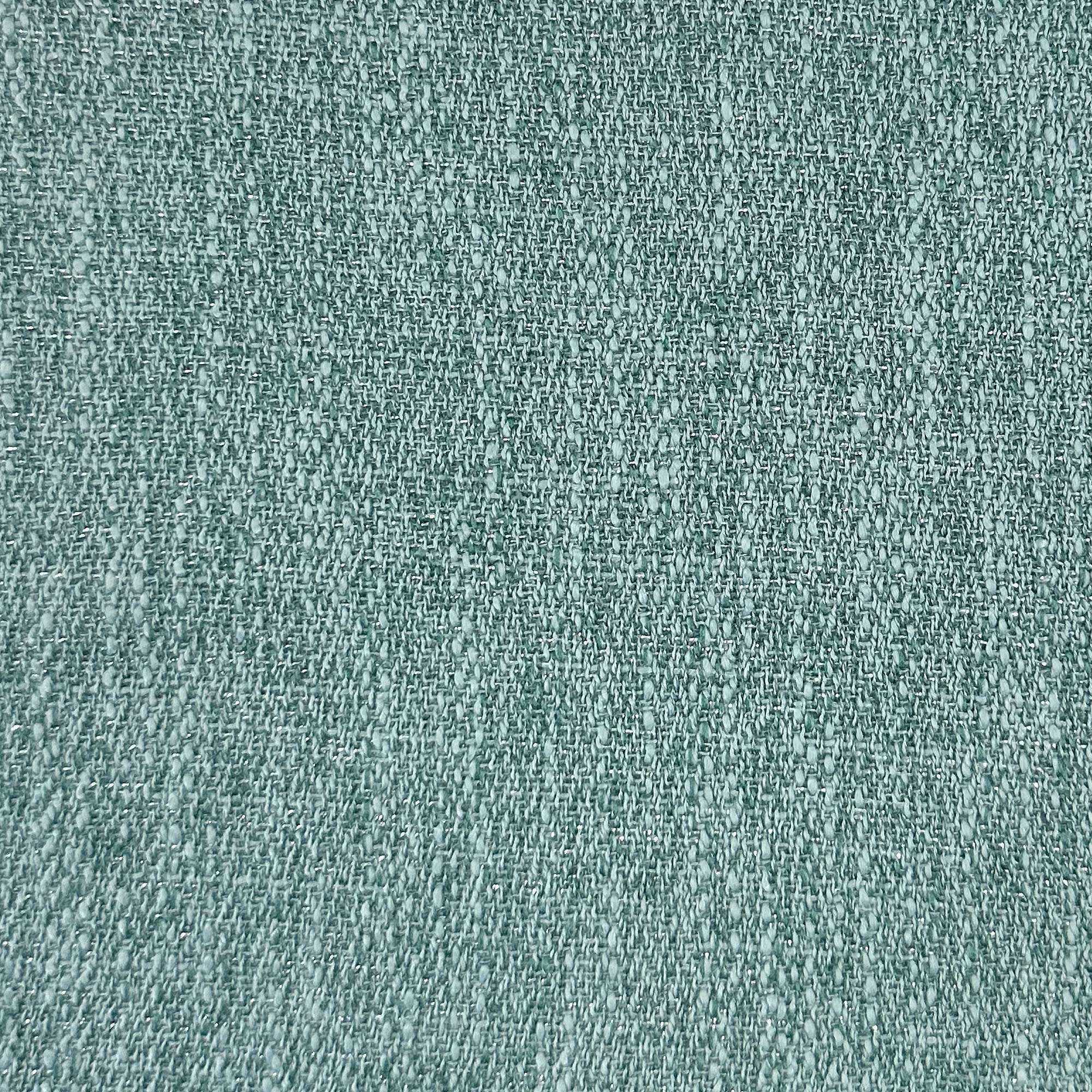 Metallica fabric in color Spa showcasing fabric solid linen look drapery & curtain fabric.