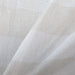 Nashville fabric in color Beige showcasing fabric striped metallic sheer drapery & curtain fabric.