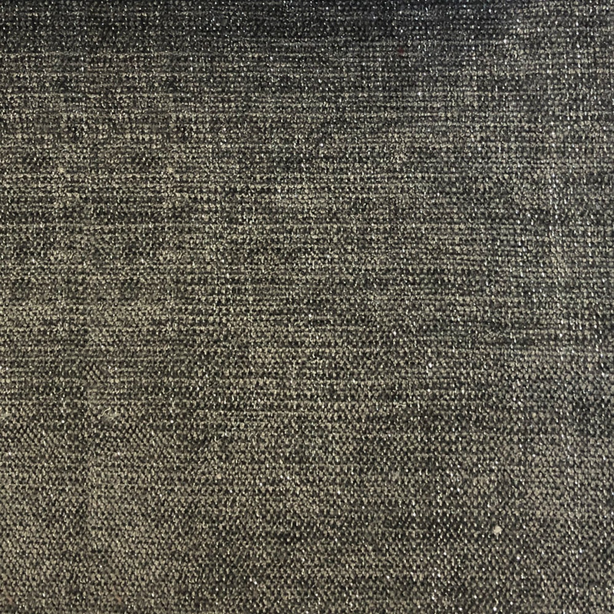 Pandora fabric in color Gray showcasing fabric textured metallic linen look upholstery fabric & drapery & curtain fabric.