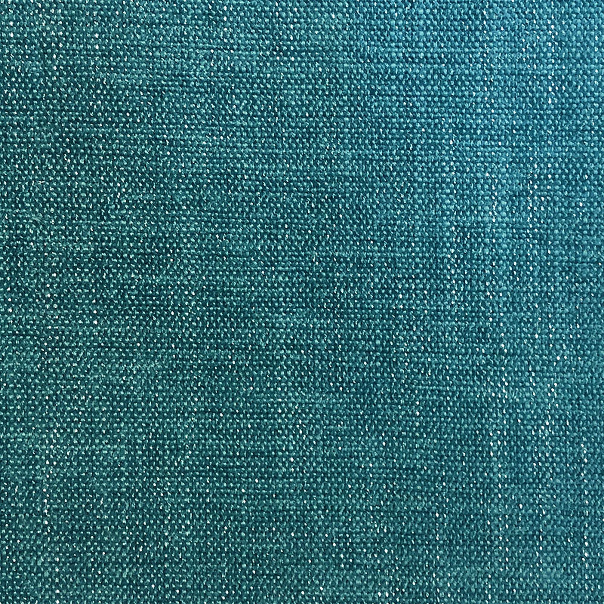 Pandora fabric in color Turquoise showcasing fabric textured metallic linen look upholstery fabric & drapery & curtain fabric.