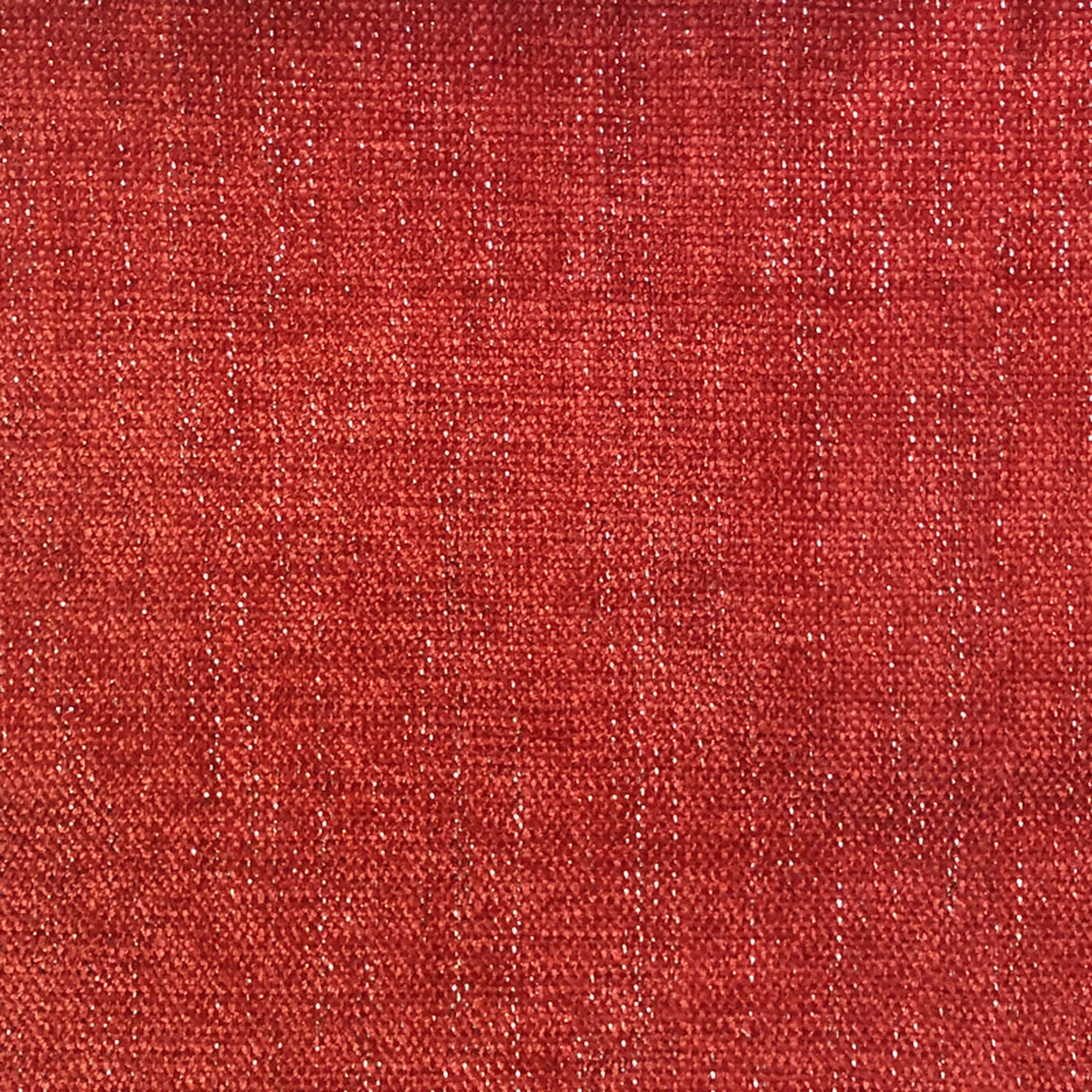 Pandora fabric in color Coral showcasing fabric textured metallic linen look upholstery fabric & drapery & curtain fabric.