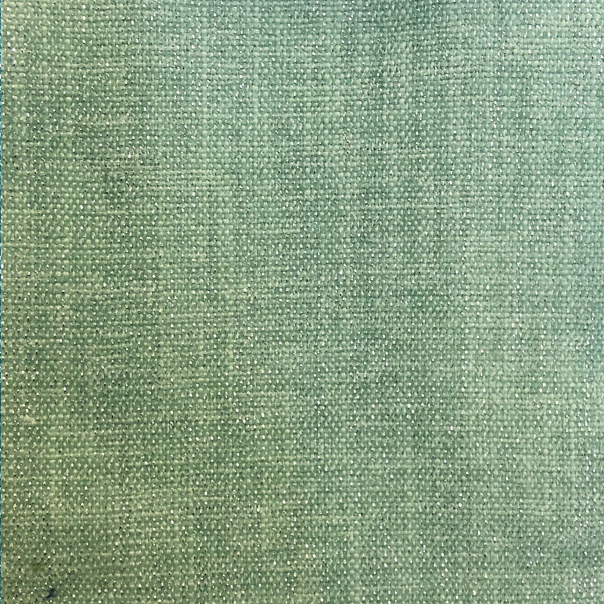 Pandora fabric in color Seamist showcasing fabric textured metallic linen look upholstery fabric & drapery & curtain fabric.