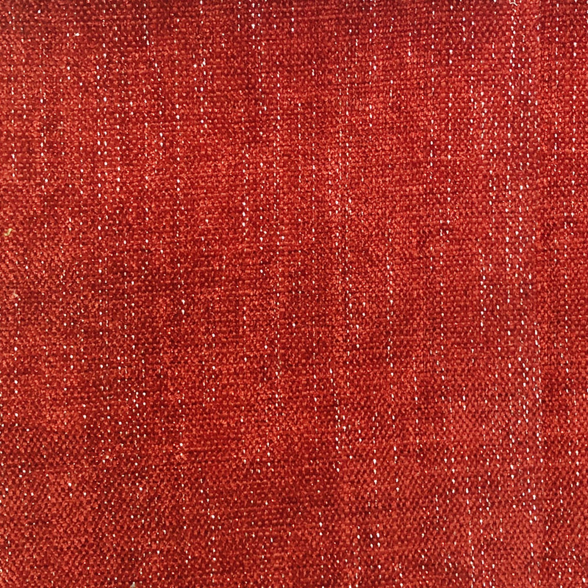 Pandora fabric in color Rust showcasing fabric textured metallic linen look upholstery fabric & drapery & curtain fabric.