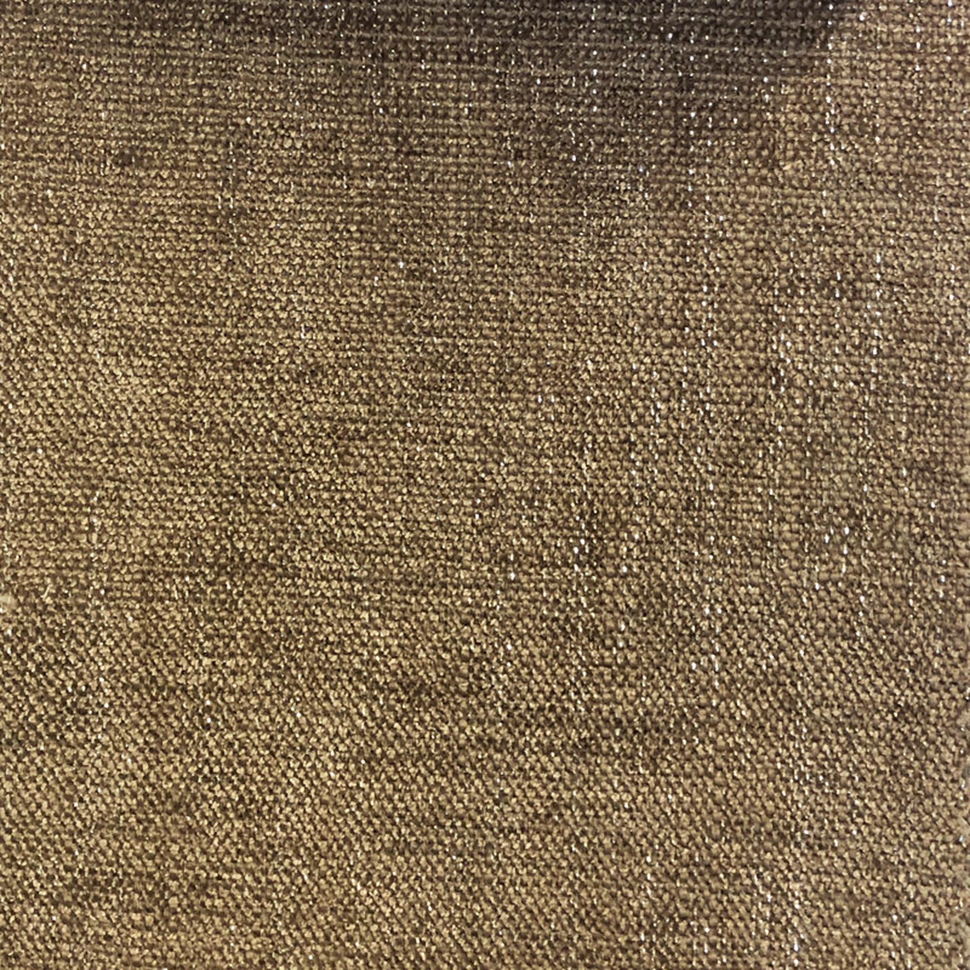 Pandora fabric in color Mocha showcasing fabric textured metallic linen look upholstery fabric & drapery & curtain fabric.