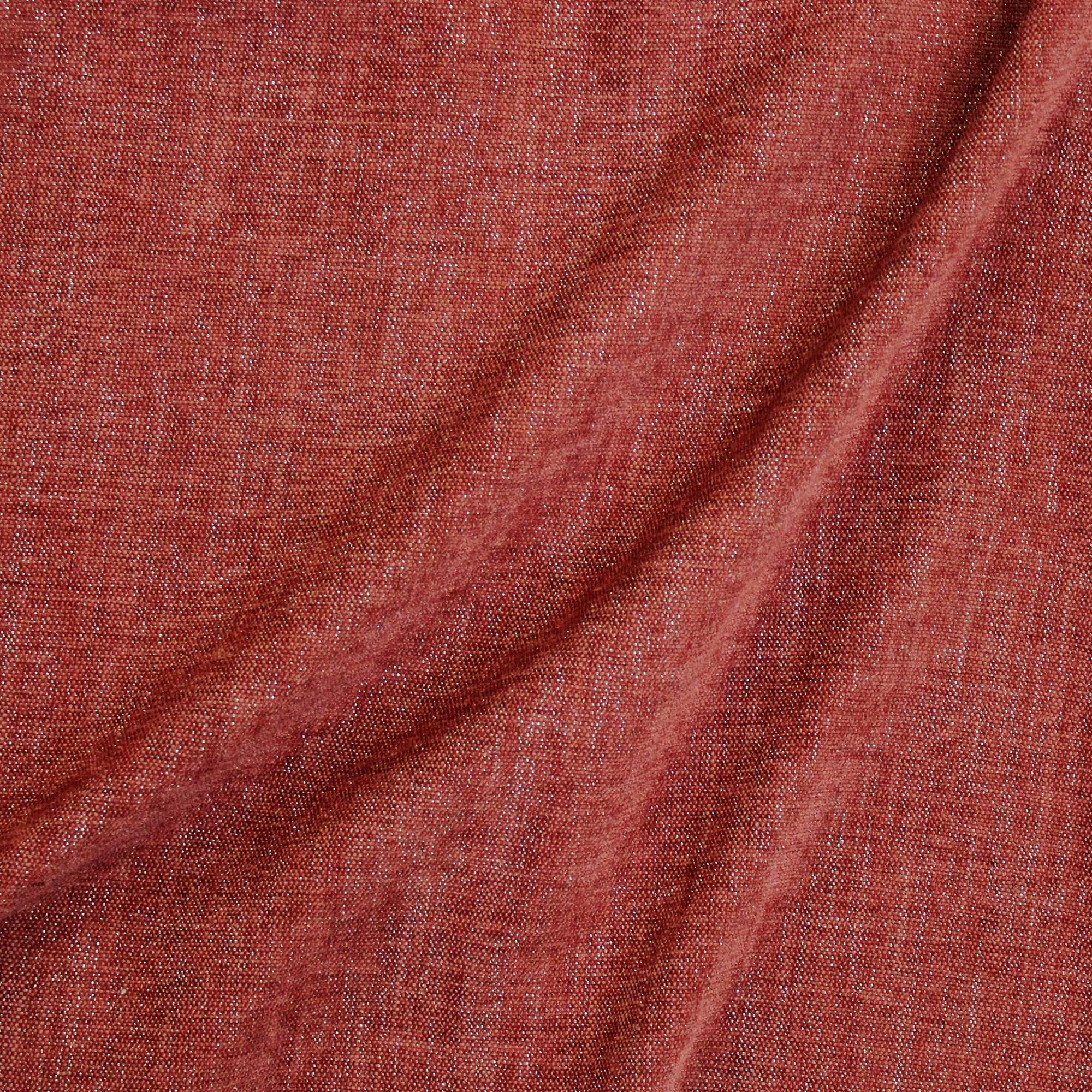 Pandora fabric in color Marsala showcasing fabric textured metellic linen look (more colors) upholstery fabric & drapery & curtain fabric.