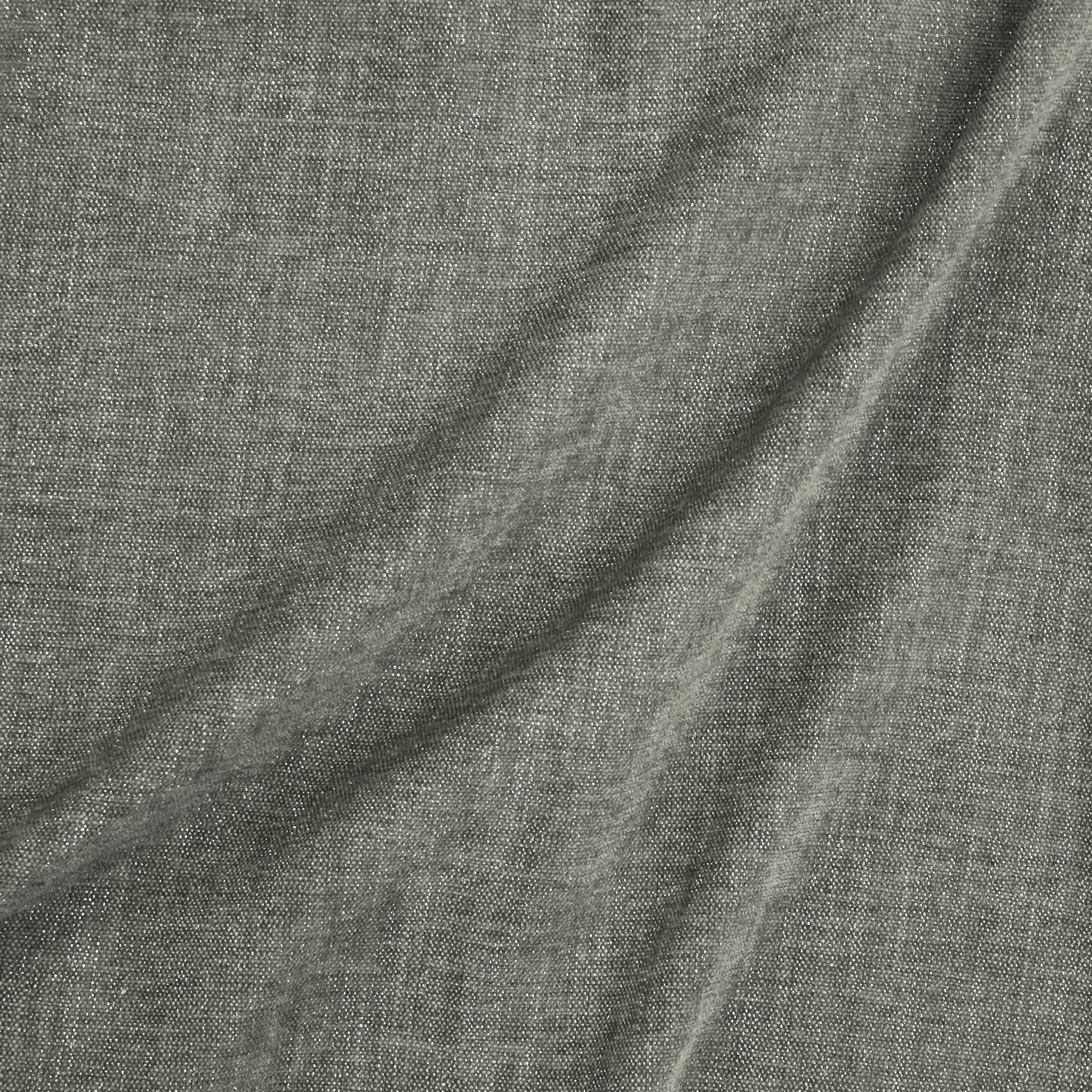 Pandora fabric in color Smoke showcasing fabric textured metellic linen look (more colors) upholstery fabric & drapery & curtain fabric.