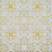 Petra fabric in color Gold showcasing fabric traditional foil print on velvet upholstery fabric & drapery & curtain fabric.