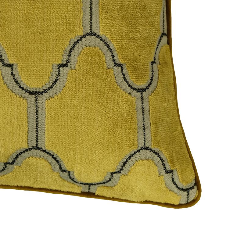 Alaya Pillows | Size 23X23 | Color Gold - Rodeo Home