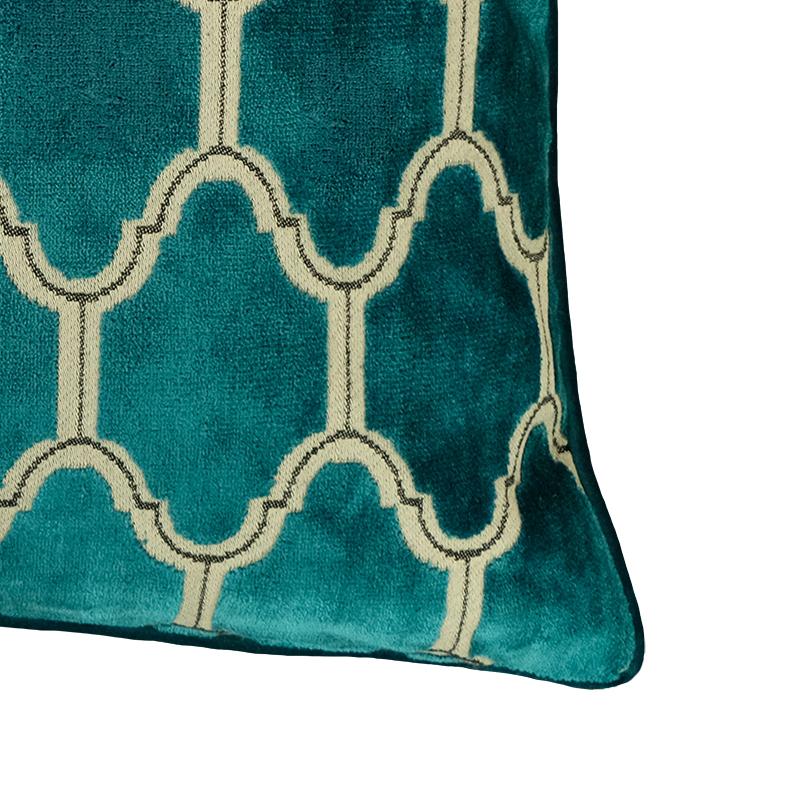 Alaya Pillows | Size 23X23 | Color Turquoise - Rodeo Home