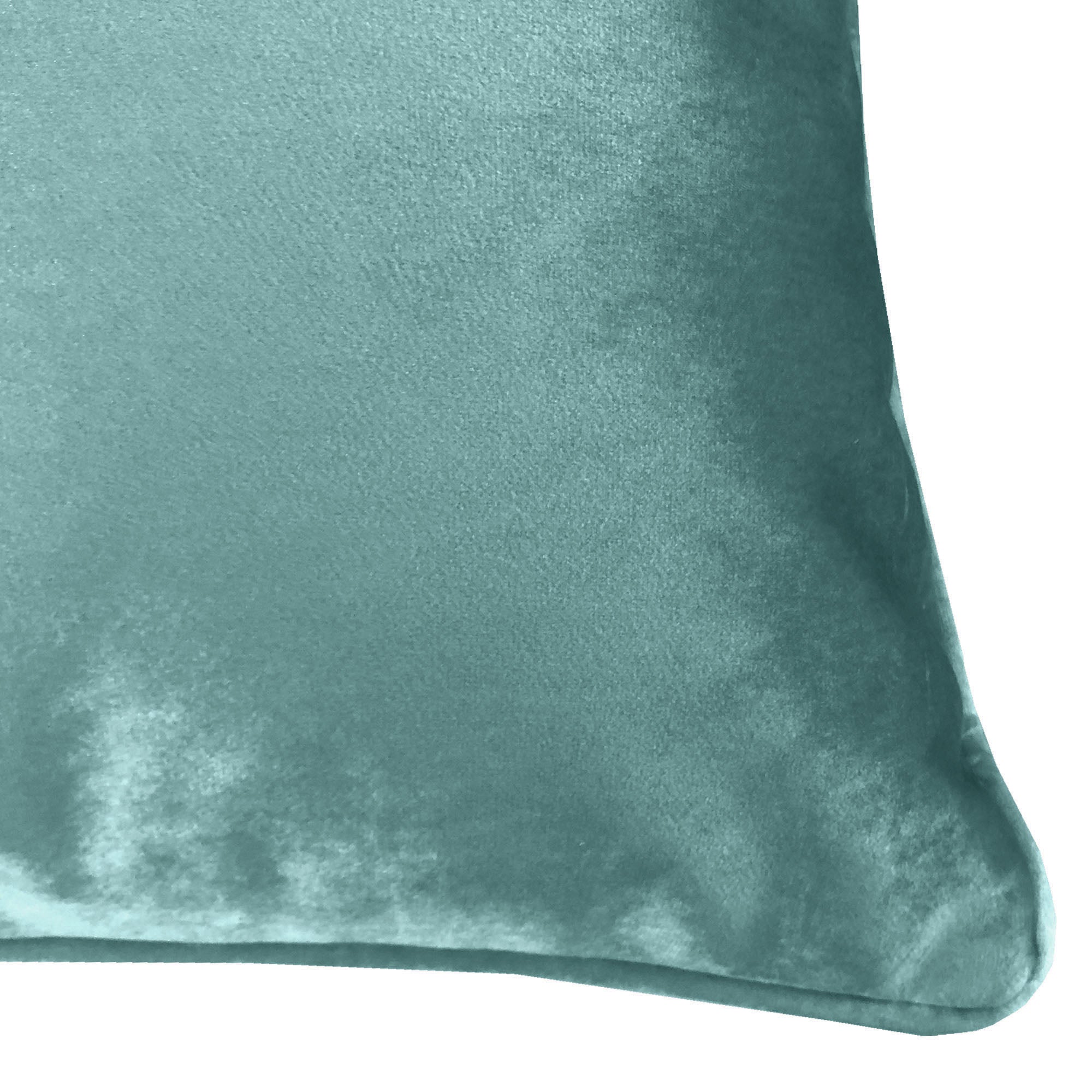 Ice Decorative Throw Pillows | Solid Shiny Velvet | Size 24X24 | LIMITED QUANTITY LEFT