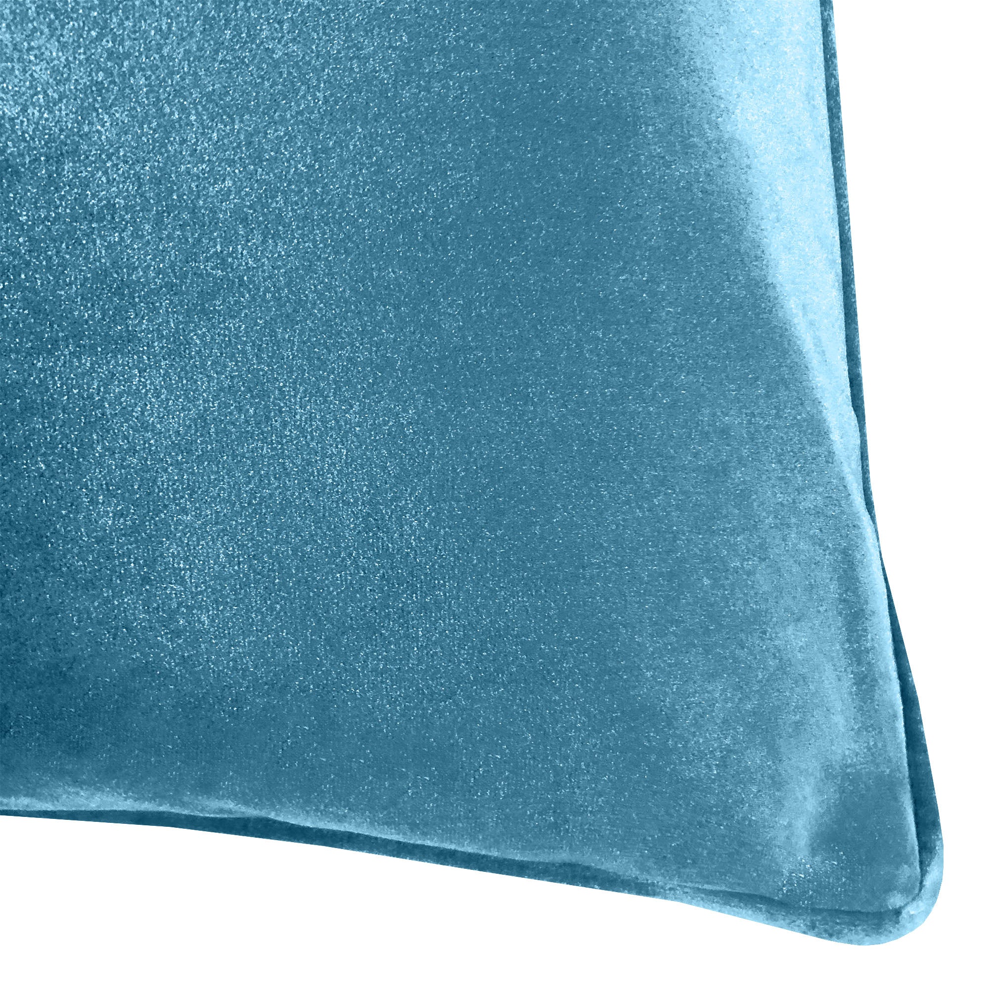 Ice Decorative Throw Pillows | Solid Shiny Velvet | Size 24X24 | LIMITED QUANTITY LEFT