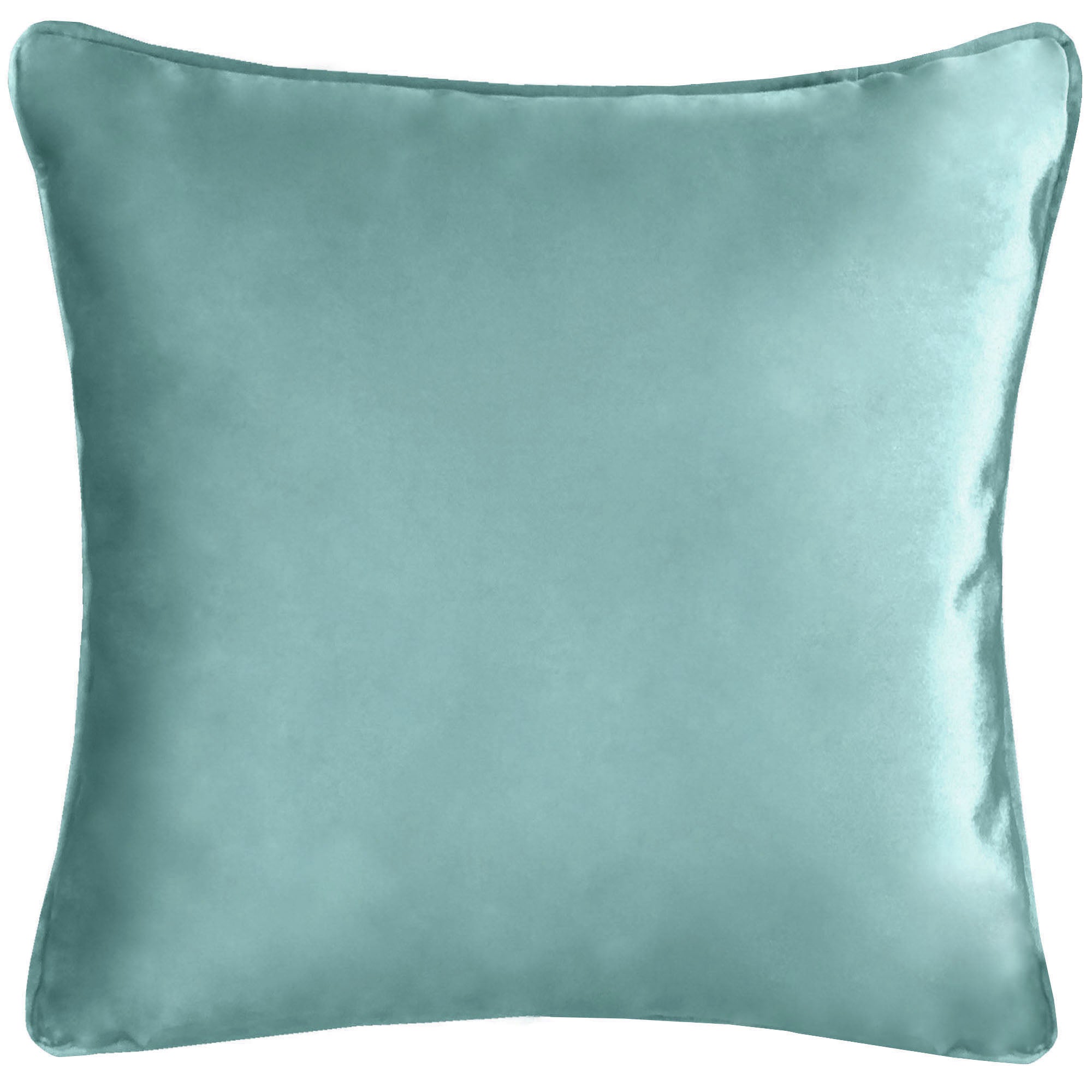 Ice Decorative Throw Pillows | Solid Shiny Velvet | Size 24X24 | LIMITED QUANTITY LEFT