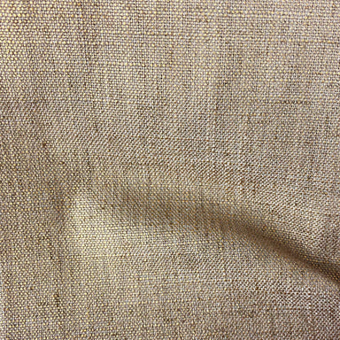 Pixie fabric in color Bronze showcasing fabric solid metallic linen blend upholstery fabric & drapery & curtain fabric.