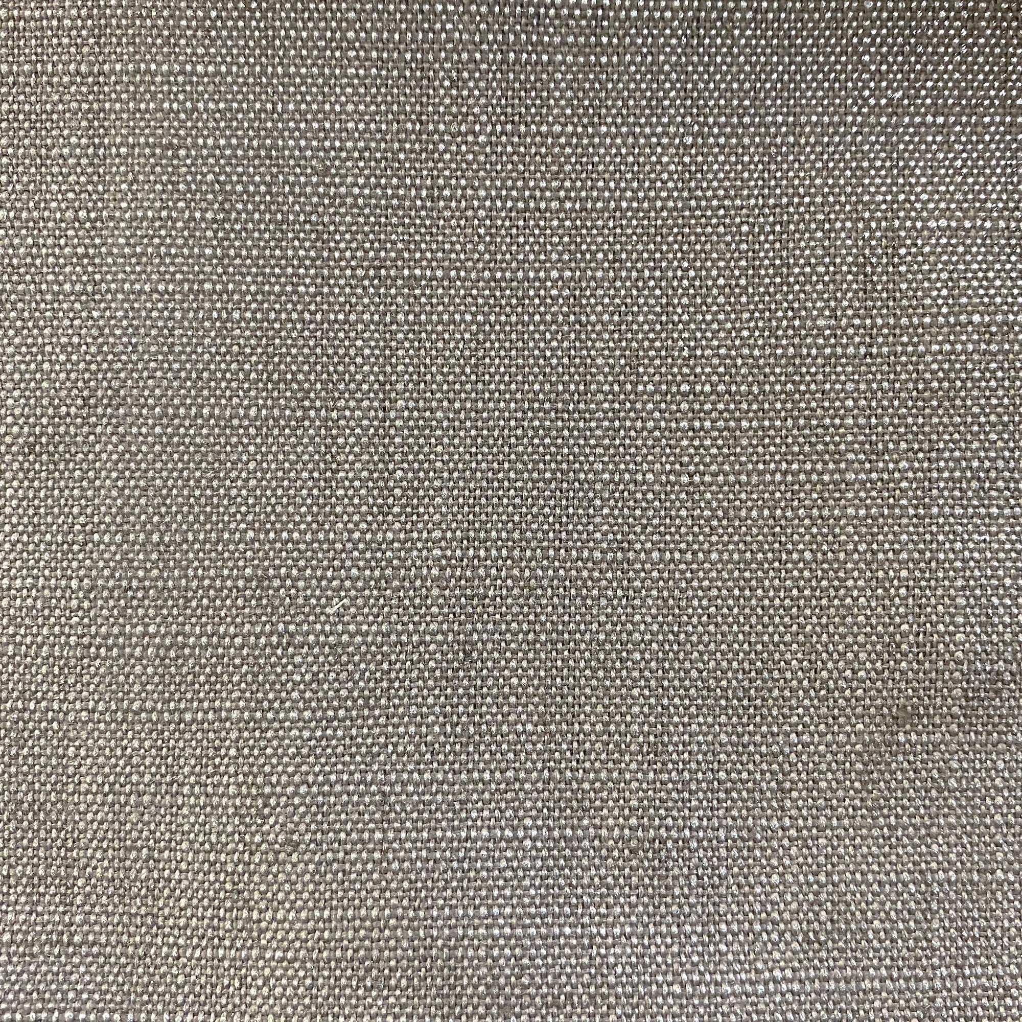 Pixie fabric in color Espresso showcasing fabric solid metallic linen blend upholstery fabric & drapery & curtain fabric.