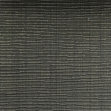 Plateau fabric in color Black showcasing fabric solid textured matelasse embossed upholstery fabric & drapery & curtain fabric.