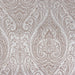 Polina fabric in color Mocha showcasing fabric two tone paisley damask jacquard drapery & curtain fabric.