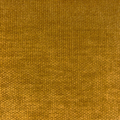 Presley fabric in color Mustard showcasing fabric solid chenille upholstery fabric & drapery & curtain fabric.
