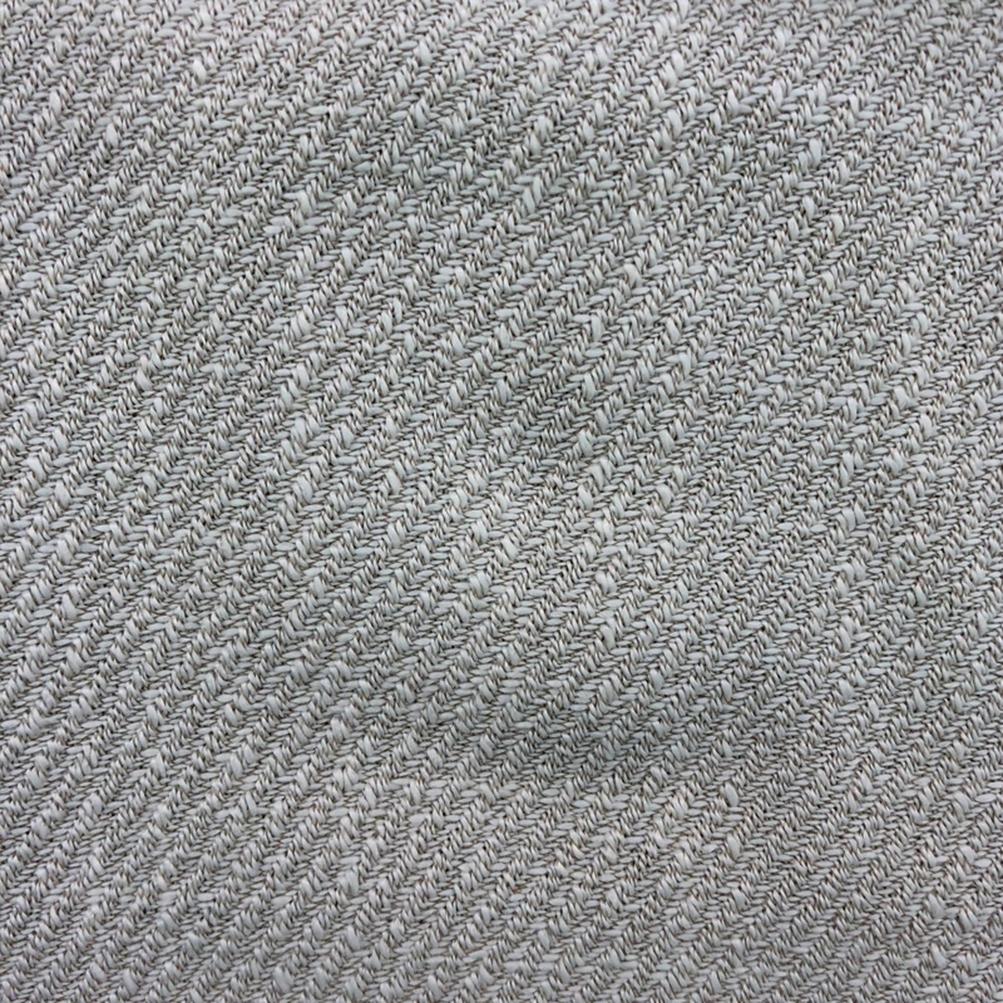 Raider fabric in color Cream showcasing fabric solid textured linen look drapery & curtain fabric.