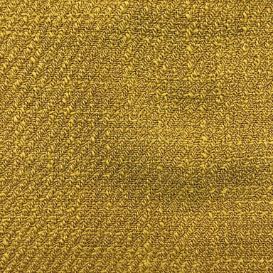 Raider fabric in color Canary showcasing fabric solid textured linen look drapery & curtain fabric.