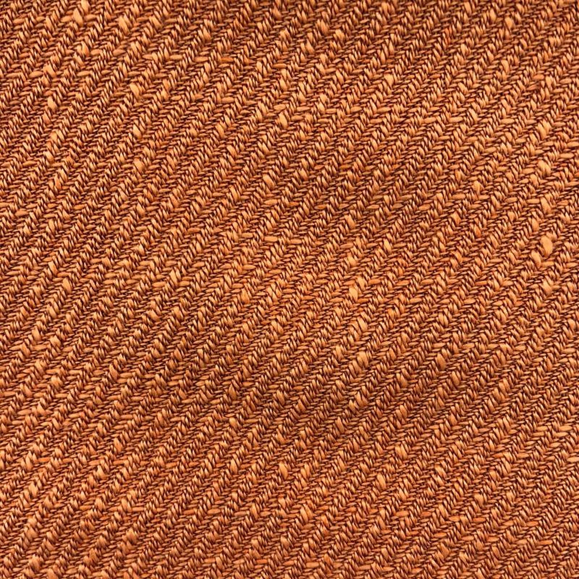 Raider fabric in color Orange showcasing fabric solid textured linen look drapery & curtain fabric.