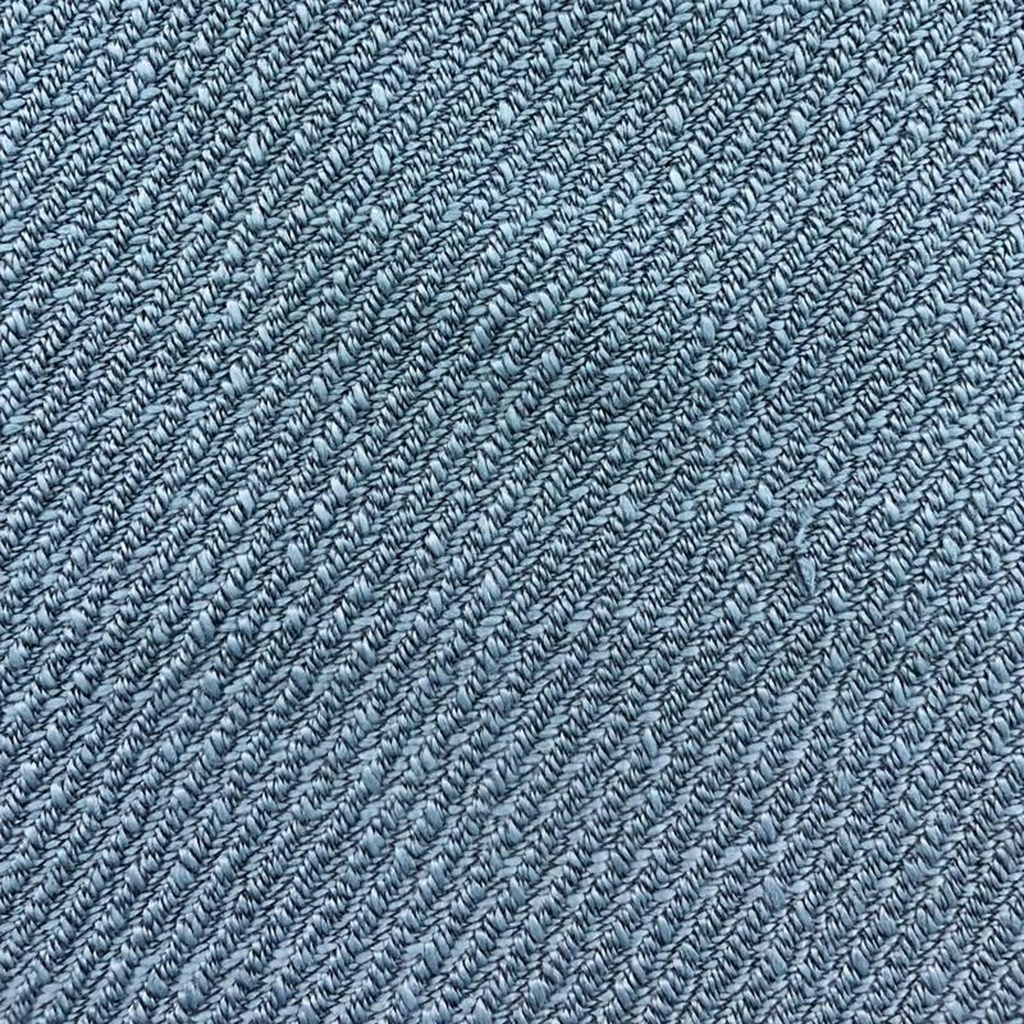 Raider fabric in color Ocean showcasing fabric solid textured linen look drapery & curtain fabric.