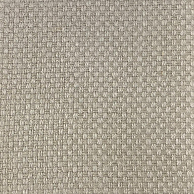 Rania fabric in color Natural showcasing fabric solid woven linen blend upholstery fabric.
