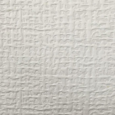 Roscoe fabric in color White showcasing fabric embossed matelasse upholstery fabric & drapery & curtain fabric.