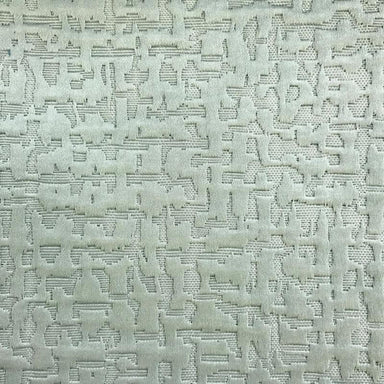 Roscoe fabric in color Seafoam showcasing fabric embossed matelasse upholstery fabric & drapery & curtain fabric.