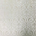 Royce fabric in color White/Silver showcasing fabric damask metallic drapery & curtain fabric.
