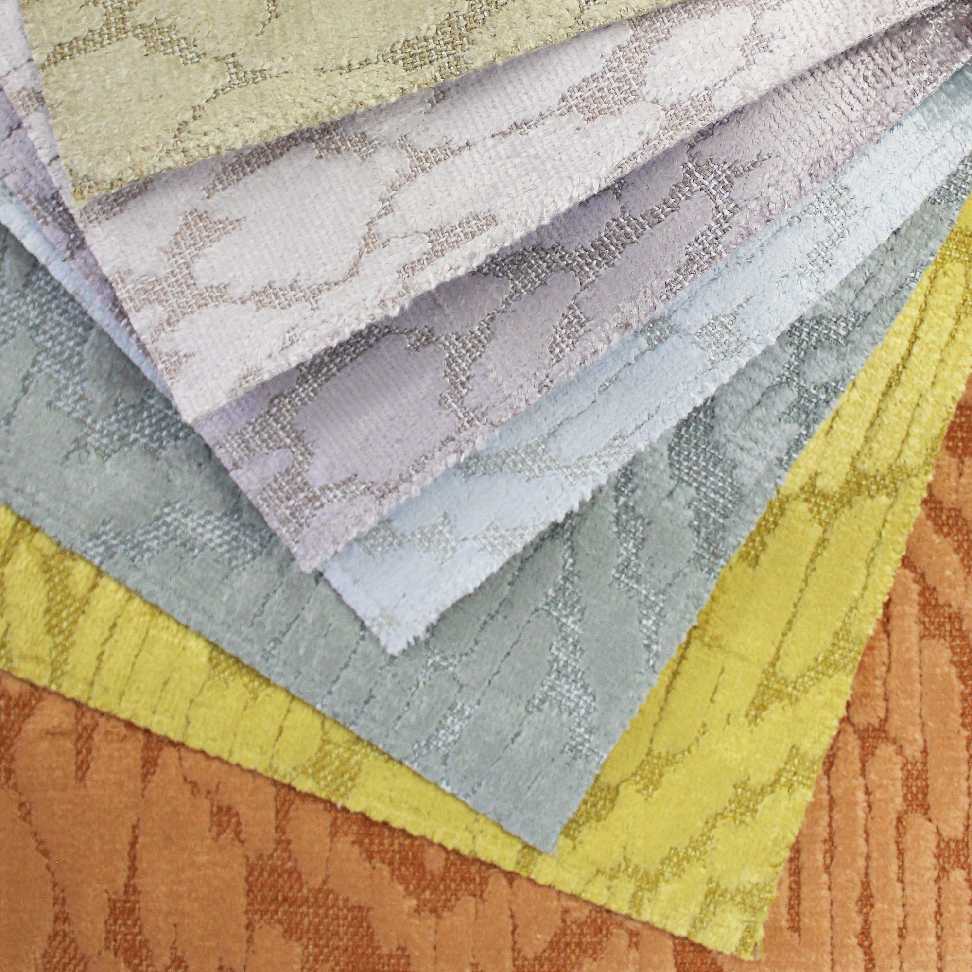 Blane Fabric | All Over Chenille on Linen Look | Sample Book