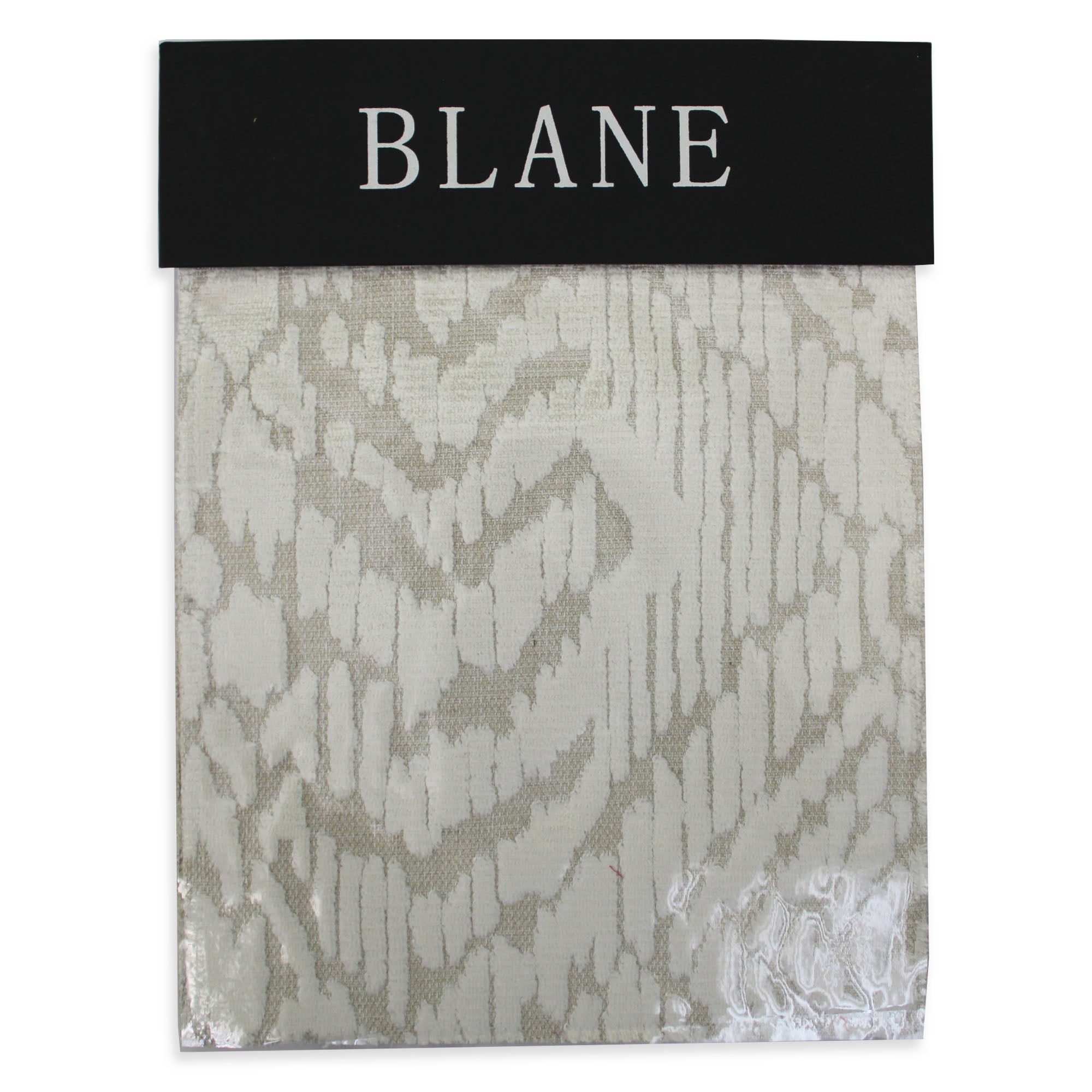 Blane Fabric | All Over Chenille on Linen Look | Sample Book