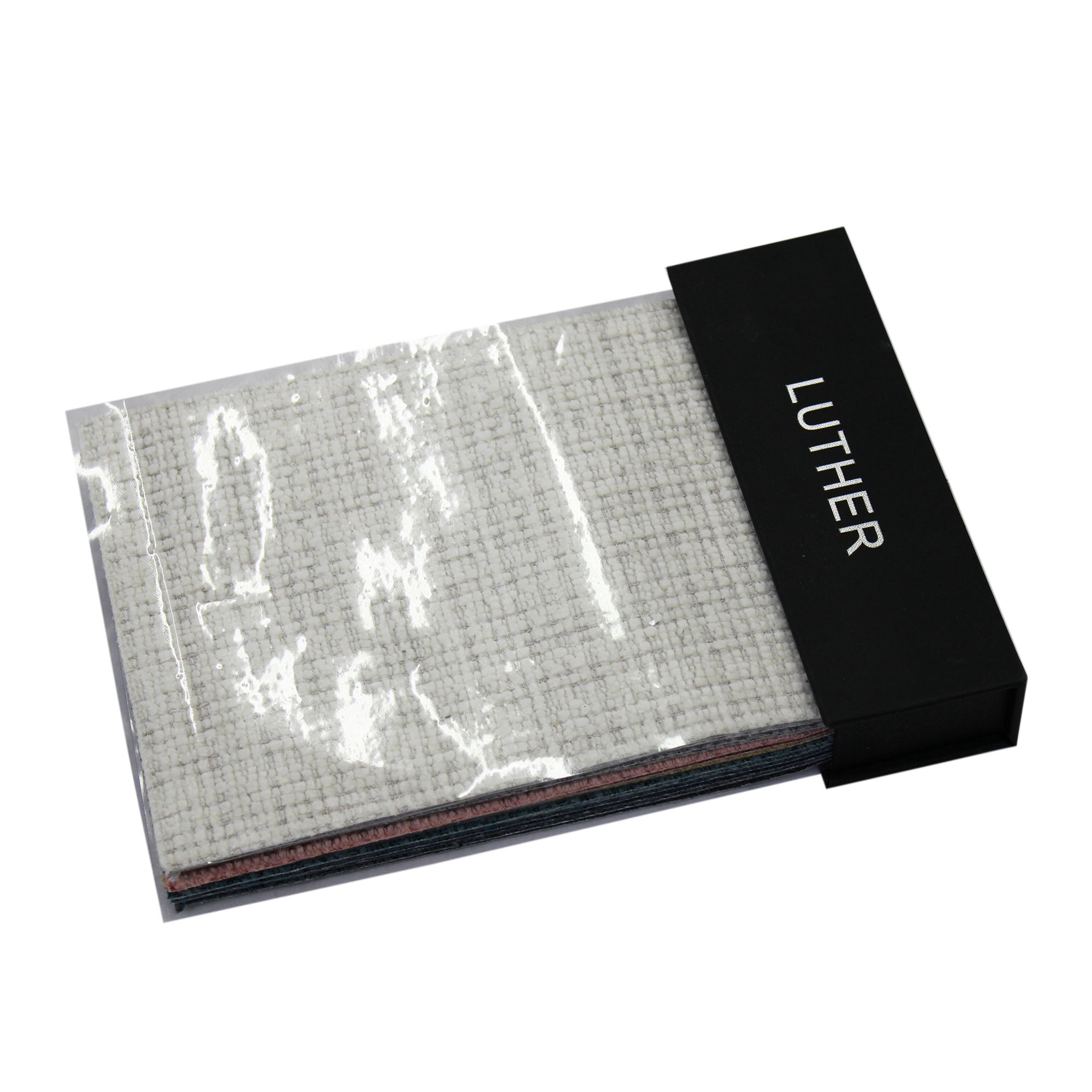 Luther Fabric | Textured Chenille | Sample Book