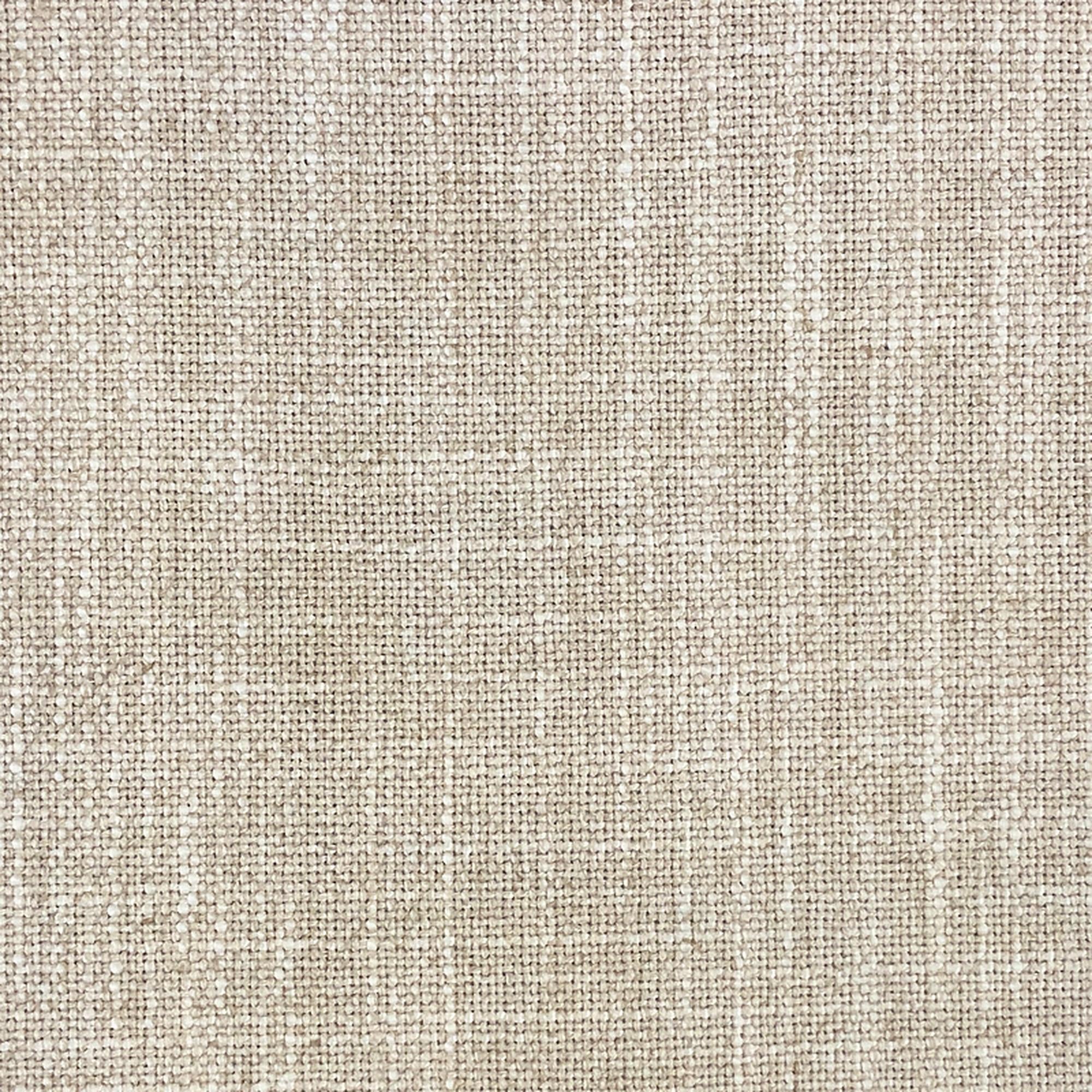 Shay fabric in color Cream showcasing fabric solid linen blend upholstery fabric.
